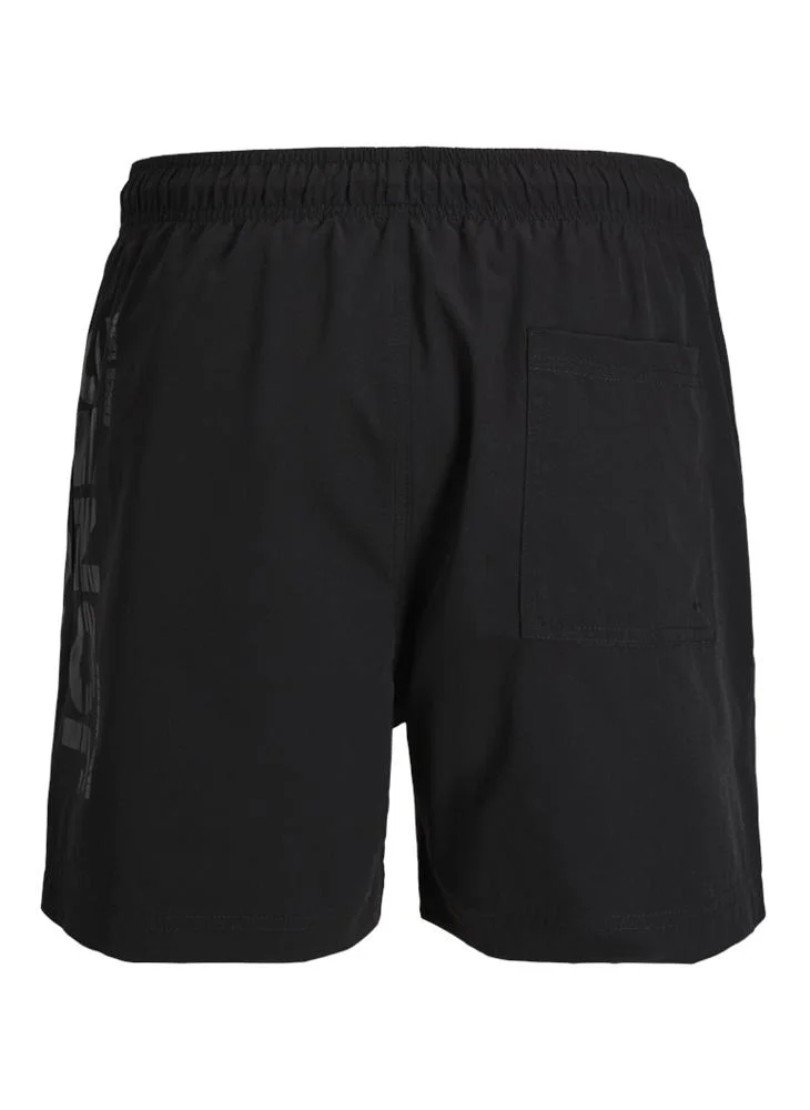 JACK & JONES  Logo Drawstring Swim Shorts for Men | Best Price UAE